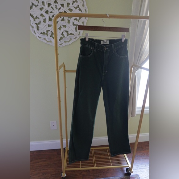 Green Reformation Denim - straight leg size 25 - Picture 1 of 12